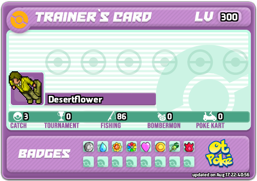 Desertflower Card otPokemon.com
