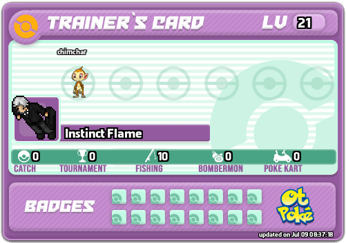 Instinct Flame Card otPokemon.com