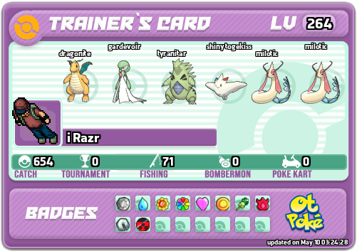 i Razr Card otPokemon.com