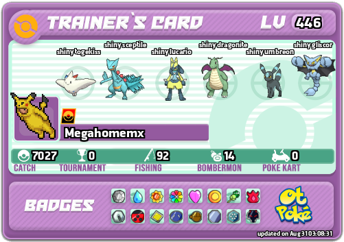 Megahomemx Card otPokemon.com