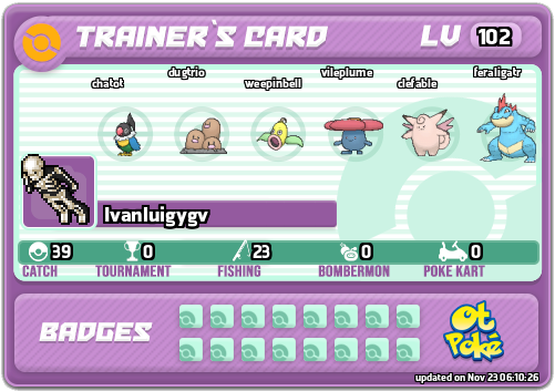 Ivanluigygv Card otPokemon.com