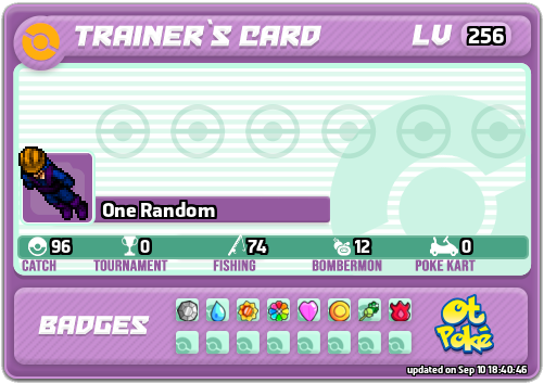One Random Card otPokemon.com