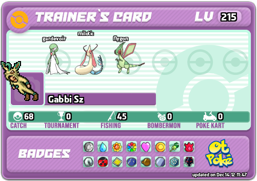 Gabbi Sz Card otPokemon.com