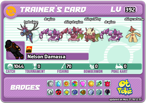 King Nelson Damassa Card otPokemon.com