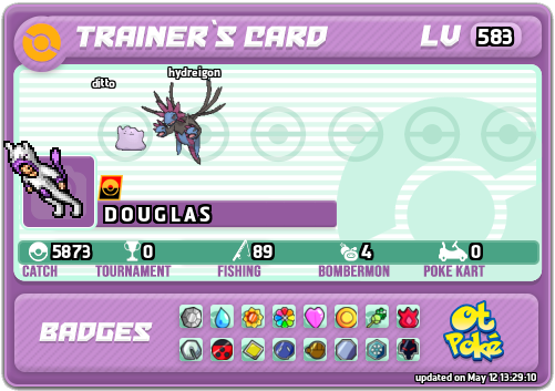 D O U G L A S Card otPokemon.com