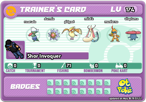 Shor Invoquer Card otPokemon.com
