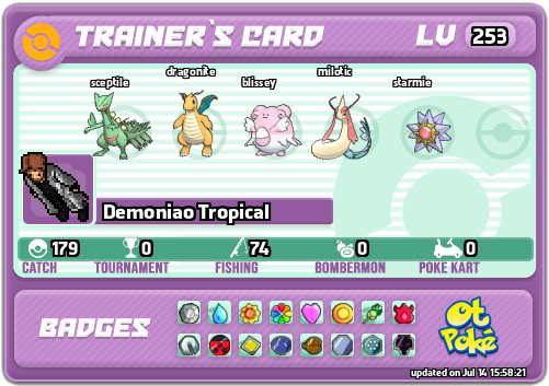 Demoniao Tropical Card otPokemon.com