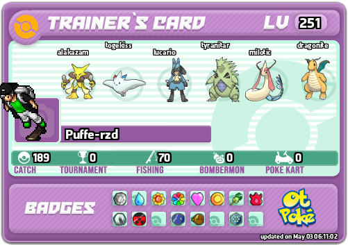 Puffe-rzd Card otPokemon.com