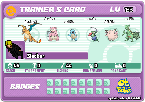 Slecker Card otPokemon.com