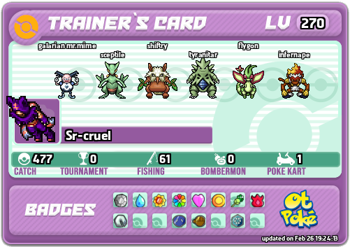 Sr-cruel Card otPokemon.com