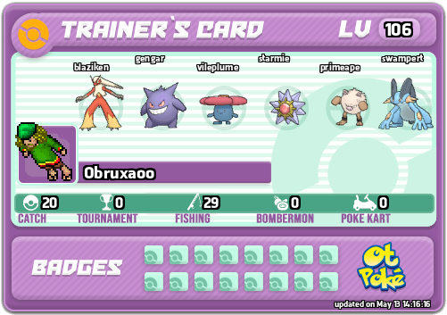 Obruxaoo Card otPokemon.com