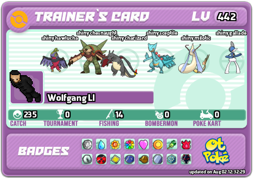 Wolfgang Ll Card otPokemon.com