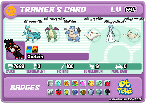 Xielzin Card otPokemon.com