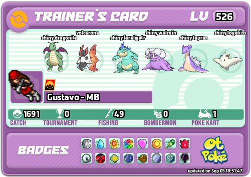 Gustavo - MB Card otPokemon.com
