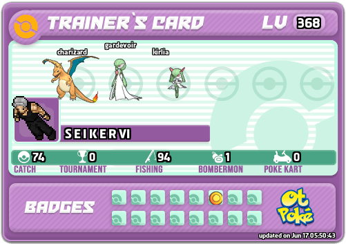 S E I K E R VI Card otPokemon.com