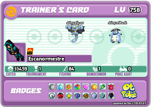 Escanormestre Card otPokemon.com