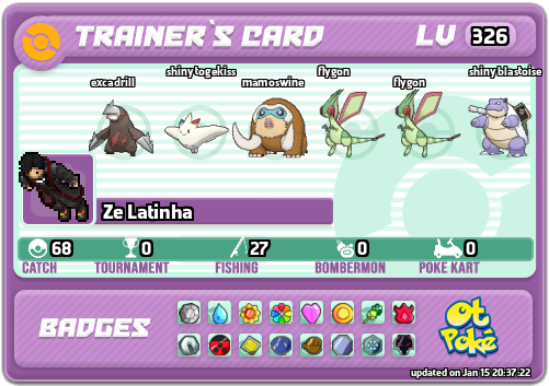 Ze Latinha Card otPokemon.com