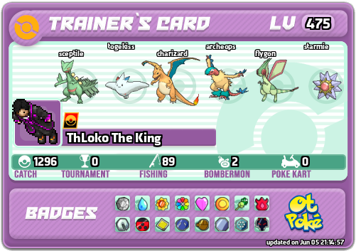 ThLoko The King Card otPokemon.com