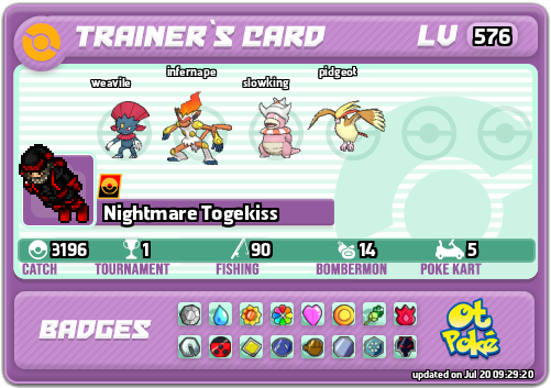 Nightmare Togekiss Card otPokemon.com