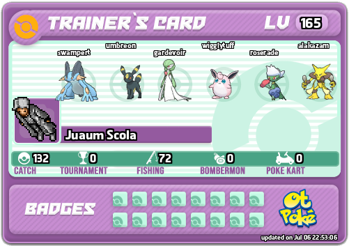 Juaum Scola Card otPokemon.com