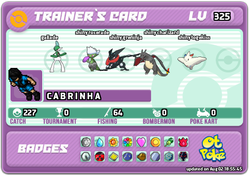 C A B R I N H A Card otPokemon.com