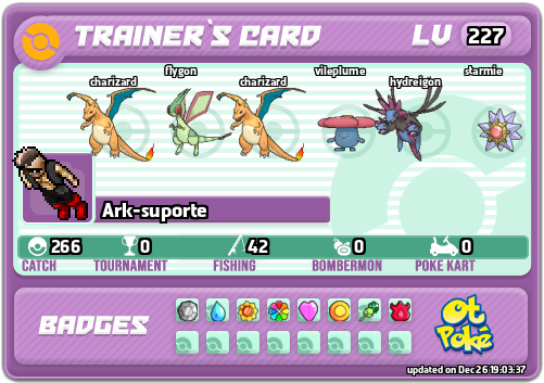 Ark-suporte Card otPokemon.com