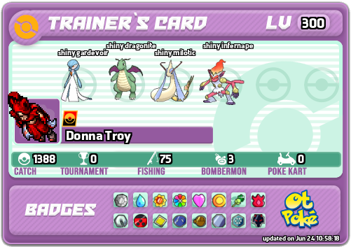 Donna Troy Card otPokemon.com