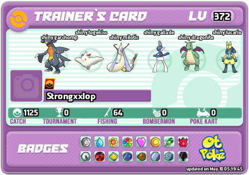 Strongxxlop Card otPokemon.com