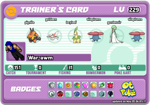 War-awm Card otPokemon.com