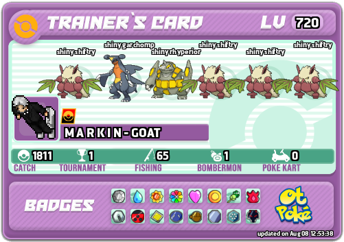 M A R K I N - GOAT Card otPokemon.com
