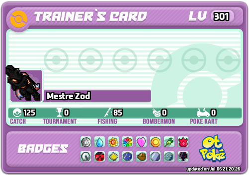 Mestre Zod Card otPokemon.com