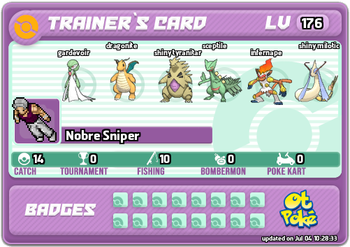 Nobre Sniper Card otPokemon.com