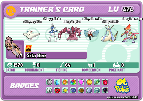 Srta Bee Card otPokemon.com