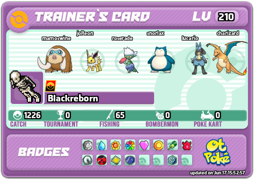 Blackreborn Card otPokemon.com