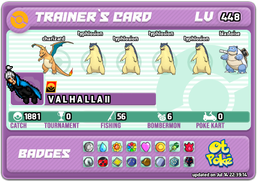 V A L H A L L A II Card otPokemon.com