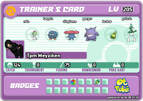 Tpm Meyziken Card otPokemon.com