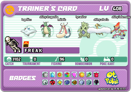 F R E A K Card otPokemon.com