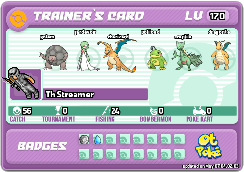 Th Streamer Card otPokemon.com