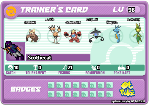 Scottiecat Card otPokemon.com