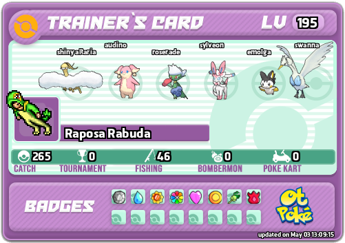 Raposa Rabuda Card otPokemon.com