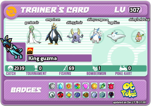 King guzma Card otPokemon.com