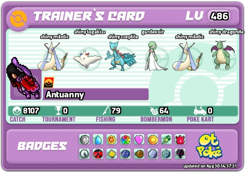 Antuanny Card otPokemon.com