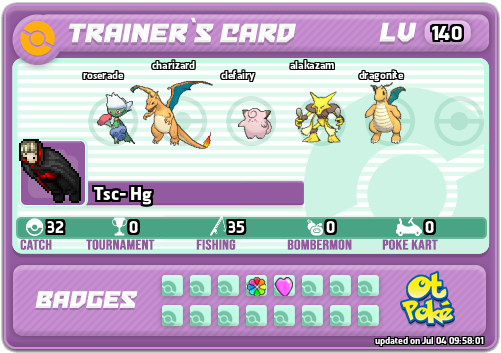 Tsc- Hg Card otPokemon.com