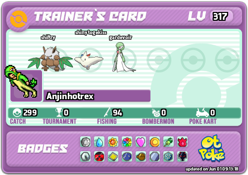 Anjinhotrex Card otPokemon.com
