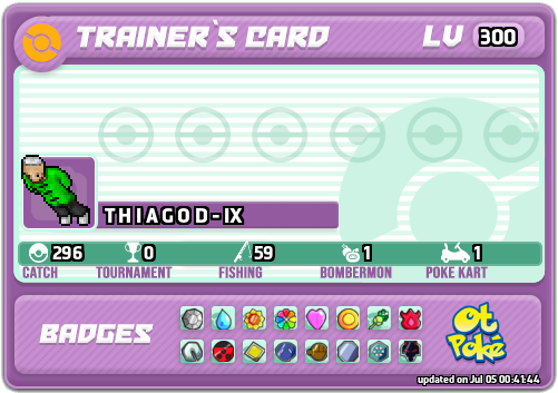 T H I A G O D - IX Card otPokemon.com