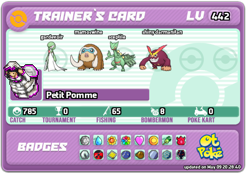 Petit Pomme Card otPokemon.com