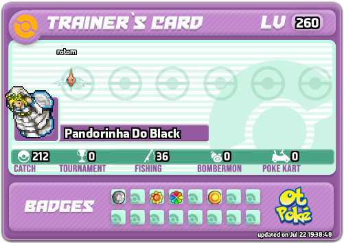 Pandorinha Do Black Card otPokemon.com
