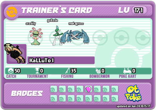 KaLLuTo I Card otPokemon.com