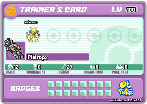 Pietropx Card otPokemon.com