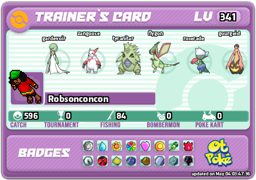 Robsonconcon Card otPokemon.com